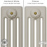 CI-RC-CREAM-009 - Richmond Cream 4 Column Victorian Cast Iron Radiator H460mm x W1251mm CI-RC-CREAM-009 - Richmond Cream 4 Column Victorian Cast Iron Radiator H460mm x W1251mm
