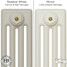 CI-RC-CREAM-020 - Richmond Cream 4 Column Victorian Cast Iron Radiator H660mm x W1146mm CI-RC-CREAM-020 - Richmond Cream 4 Column Victorian Cast Iron Radiator H660mm x W1146mm