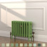 CI-RC460-GRN-TH - Richmond Green 4 Column Victorian Cast Iron Radiator H460mm x W643mm CI-RC460-GRN-TH - Richmond Green 4 Column Victorian Cast Iron Radiator H460mm x W643mm