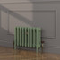 CI-RC460-GRN-FB-LS02 - Richmond Green 4 Column Victorian Cast Iron Radiator H460mm x W764mm CI-RC460-GRN-FB-LS02 - Richmond Green 4 Column Victorian Cast Iron Radiator H460mm x W764mm