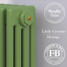 CI-RC-GRN-CU00 - Richmond Green 4 Column Victorian Cast Iron Radiator H660mm x W590mm CI-RC-GRN-CU00 - Richmond Green 4 Column Victorian Cast Iron Radiator H660mm x W590mm