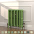 CI-RC660-GRN-TH - Richmond Green 4 Column Victorian Cast Iron Radiator H660mm x W590mm CI-RC660-GRN-TH - Richmond Green 4 Column Victorian Cast Iron Radiator H660mm x W590mm