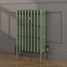CI-RC813-GRN-FB-LS02 - Richmond Green 4 Column Victorian Cast Iron Radiator H813mm x W515mm CI-RC813-GRN-FB-LS02 - Richmond Green 4 Column Victorian Cast Iron Radiator H813mm x W515mm