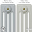 CI-RC-GREY-018 - Richmond Grey 4 Column Victorian Cast Iron Radiator H660mm x W1146mm CI-RC-GREY-018 - Richmond Grey 4 Column Victorian Cast Iron Radiator H660mm x W1146mm