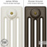 CI-RC-NEUTRAL-016 - Richmond Neutral 4 Column Victorian Cast Iron Radiator H660mm x W1146mm CI-RC-NEUTRAL-016 - Richmond Neutral 4 Column Victorian Cast Iron Radiator H660mm x W1146mm
