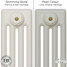 CI-RC-NEUTRAL-034 - Richmond Neutral 4 Column Victorian Cast Iron Radiator H660mm x W1146mm CI-RC-NEUTRAL-034 - Richmond Neutral 4 Column Victorian Cast Iron Radiator H660mm x W1146mm