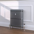 CI-RC660-SIL-TH - Richmond Silver 4 Column Victorian Cast Iron Radiator H660mm x W1146mm CI-RC660-SIL-TH - Richmond Silver 4 Column Victorian Cast Iron Radiator H660mm x W1146mm