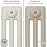 CI-SH-CREAM-021 - Shelbourne Cream 3 Column Victorian Cast Iron Radiator H450mm x W871mm CI-SH-CREAM-021 - Shelbourne Cream 3 Column Victorian Cast Iron Radiator H450mm x W871mm