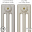 CI-SH-CREAM-004 - Shelbourne Cream 3 Column Victorian Cast Iron Radiator H745mm x W832mm CI-SH-CREAM-004 - Shelbourne Cream 3 Column Victorian Cast Iron Radiator H745mm x W832mm