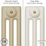 CI-SH-CREAM-005 - Shelbourne Cream 3 Column Victorian Cast Iron Radiator H745mm x W832mm CI-SH-CREAM-005 - Shelbourne Cream 3 Column Victorian Cast Iron Radiator H745mm x W832mm