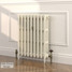 CI-SH745-CRM-LG-LS03 - Shelbourne Cream 3 Column Victorian Cast Iron Radiator H745mm x W1078mm CI-SH745-CRM-LG-LS03 - Shelbourne Cream 3 Column Victorian Cast Iron Radiator H745mm x W1078mm