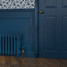 CI-SH450-LG-207-DEEP-SPACE-BLUE - Shelbourne Blue 3 Column Victorian Cast Iron Radiator H450mm x W692mm CI-SH450-LG-207-DEEP-SPACE-BLUE - Shelbourne Blue 3 Column Victorian Cast Iron Radiator H450mm x W692mm