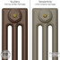 CI-SH-BROWN-006 - Shelbourne Brown 3 Column Victorian Cast Iron Radiator H645mm x W457mm CI-SH-BROWN-006 - Shelbourne Brown 3 Column Victorian Cast Iron Radiator H645mm x W457mm