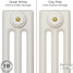 CI-SH-NEUTRAL-014 - Shelbourne Neutral 3 Column Victorian Cast Iron Radiator H450mm x W692mm CI-SH-NEUTRAL-014 - Shelbourne Neutral 3 Column Victorian Cast Iron Radiator H450mm x W692mm