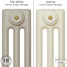 CI-SH-NEUTRAL-026 - Shelbourne Neutral 3 Column Victorian Cast Iron Radiator H450mm x W692mm CI-SH-NEUTRAL-026 - Shelbourne Neutral 3 Column Victorian Cast Iron Radiator H450mm x W692mm