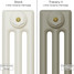 CI-SH-NEUTRAL-051 - Shelbourne Neutral 3 Column Victorian Cast Iron Radiator H450mm x W692mm CI-SH-NEUTRAL-051 - Shelbourne Neutral 3 Column Victorian Cast Iron Radiator H450mm x W692mm