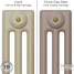CI-SH-NEUTRAL-008 - Shelbourne Neutral 3 Column Victorian Cast Iron Radiator H450mm x W812mm CI-SH-NEUTRAL-008 - Shelbourne Neutral 3 Column Victorian Cast Iron Radiator H450mm x W812mm