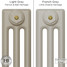 CI-SH-NEUTRAL-019 - Shelbourne Neutral 3 Column Victorian Cast Iron Radiator H450mm x W812mm CI-SH-NEUTRAL-019 - Shelbourne Neutral 3 Column Victorian Cast Iron Radiator H450mm x W812mm