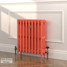 CI-SH645-ORG-LG-LS03 - Shelbourne Orange 3 Column Victorian Cast Iron Radiator H645mm x W396mm CI-SH645-ORG-LG-LS03 - Shelbourne Orange 3 Column Victorian Cast Iron Radiator H645mm x W396mm