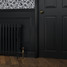 CI-RK660-LG-119-JACK-BLACK - Rook Black 2 Column Victorian Cast Iron Radiator H660mm x W524mm CI-RK660-LG-119-JACK-BLACK - Rook Black 2 Column Victorian Cast Iron Radiator H660mm x W524mm