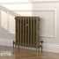 CI-RK660-BRN-LG-LS03 - Rook Brown 2 Column Victorian Cast Iron Radiator H660mm x W402mm CI-RK660-BRN-LG-LS03 - Rook Brown 2 Column Victorian Cast Iron Radiator H660mm x W402mm