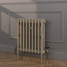 CI-RK660-BRN-FB-LS02 - Rook Brown 2 Column Victorian Cast Iron Radiator H660mm x W524mm CI-RK660-BRN-FB-LS02 - Rook Brown 2 Column Victorian Cast Iron Radiator H660mm x W524mm