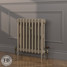 CI-RK660-BRN-FB-LS04 - Rook Brown 2 Column Victorian Cast Iron Radiator H660mm x W524mm CI-RK660-BRN-FB-LS04 - Rook Brown 2 Column Victorian Cast Iron Radiator H660mm x W524mm