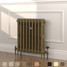 CI-RK660-BRN-TH - Rook Brown 2 Column Victorian Cast Iron Radiator H660mm x W954mm CI-RK660-BRN-TH - Rook Brown 2 Column Victorian Cast Iron Radiator H660mm x W954mm
