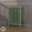 CI-RK760-GRN-FB-LS04 - Rook Green 2 Column Victorian Cast Iron Radiator H760mm x W653mm CI-RK760-GRN-FB-LS04 - Rook Green 2 Column Victorian Cast Iron Radiator H760mm x W653mm