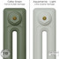 CI-RK-GREEN-006 - Rook Green 2 Column Victorian Cast Iron Radiator H760mm x W839mm CI-RK-GREEN-006 - Rook Green 2 Column Victorian Cast Iron Radiator H760mm x W839mm