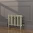 CI-RK460-GRY-FB-LS02 - Rook Grey 2 Column Victorian Cast Iron Radiator H460mm x W337mm CI-RK460-GRY-FB-LS02 - Rook Grey 2 Column Victorian Cast Iron Radiator H460mm x W337mm