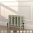 CI-RK460-GRY-TH - Rook Grey 2 Column Victorian Cast Iron Radiator H460mm x W944mm CI-RK460-GRY-TH - Rook Grey 2 Column Victorian Cast Iron Radiator H460mm x W944mm