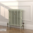 CI-RK660-GRY-LG-LS03 - Rook Grey 2 Column Victorian Cast Iron Radiator H660mm x W524mm CI-RK660-GRY-LG-LS03 - Rook Grey 2 Column Victorian Cast Iron Radiator H660mm x W524mm