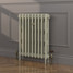 CI-RK760-GRY-FB-LS02 - Rook Grey 2 Column Victorian Cast Iron Radiator H760mm x W282mm CI-RK760-GRY-FB-LS02 - Rook Grey 2 Column Victorian Cast Iron Radiator H760mm x W282mm