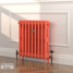CI-RK660-ORG-LG-LS03 - Rook Orange 2 Column Victorian Cast Iron Radiator H660mm x W954mm CI-RK660-ORG-LG-LS03 - Rook Orange 2 Column Victorian Cast Iron Radiator H660mm x W954mm