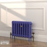 CI-RK460-PUR-LG-LS03 - Rook Purple 2 Column Victorian Cast Iron Radiator H460mm x W640mm CI-RK460-PUR-LG-LS03 - Rook Purple 2 Column Victorian Cast Iron Radiator H460mm x W640mm