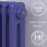 CI-RK-PUR-CU00 - Rook Purple 2 Column Victorian Cast Iron Radiator H760mm x W653mm CI-RK-PUR-CU00 - Rook Purple 2 Column Victorian Cast Iron Radiator H760mm x W653mm