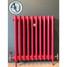 CI-RK760-10-FBRECTORYRED-193296-CG00 - Rook 2 Column Victorian Cast Iron Radiator H760mm x W839mm CI-RK760-10-FBRECTORYRED-193296-CG00 - Rook 2 Column Victorian Cast Iron Radiator H760mm x W839mm