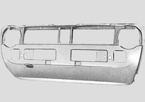 MK1 Radiator Support, Round Headlights