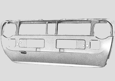 MK1 Radiator Support, Round Headlights