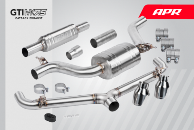 APR Presents the MK7.5 GTI Catback Exhaust System