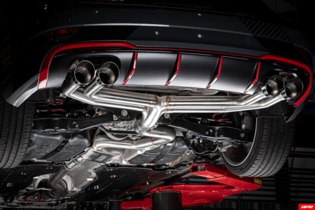 APR Valveless Catback Exhaust System for the S3 Sedan