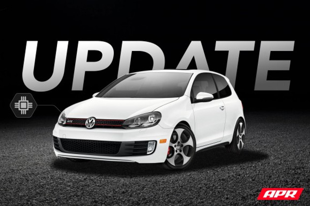 APR Version 2.5 Now Available for the 2.0 TSI MK6 GTI and Similar Vehicles.