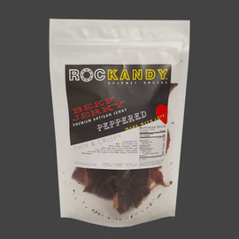 Gourmet Beef Jerky Thin and Crispy Peppered