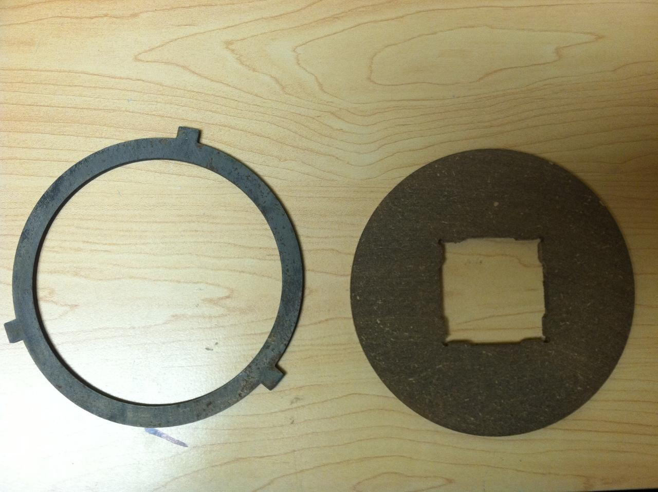 Windsor and Minivator Stearns Brake friction disc and plate