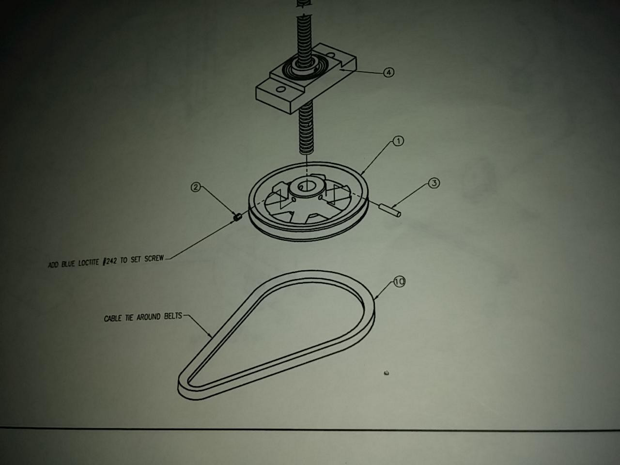 Porch-Lift Porch-lift Drive Belt - PER BELT