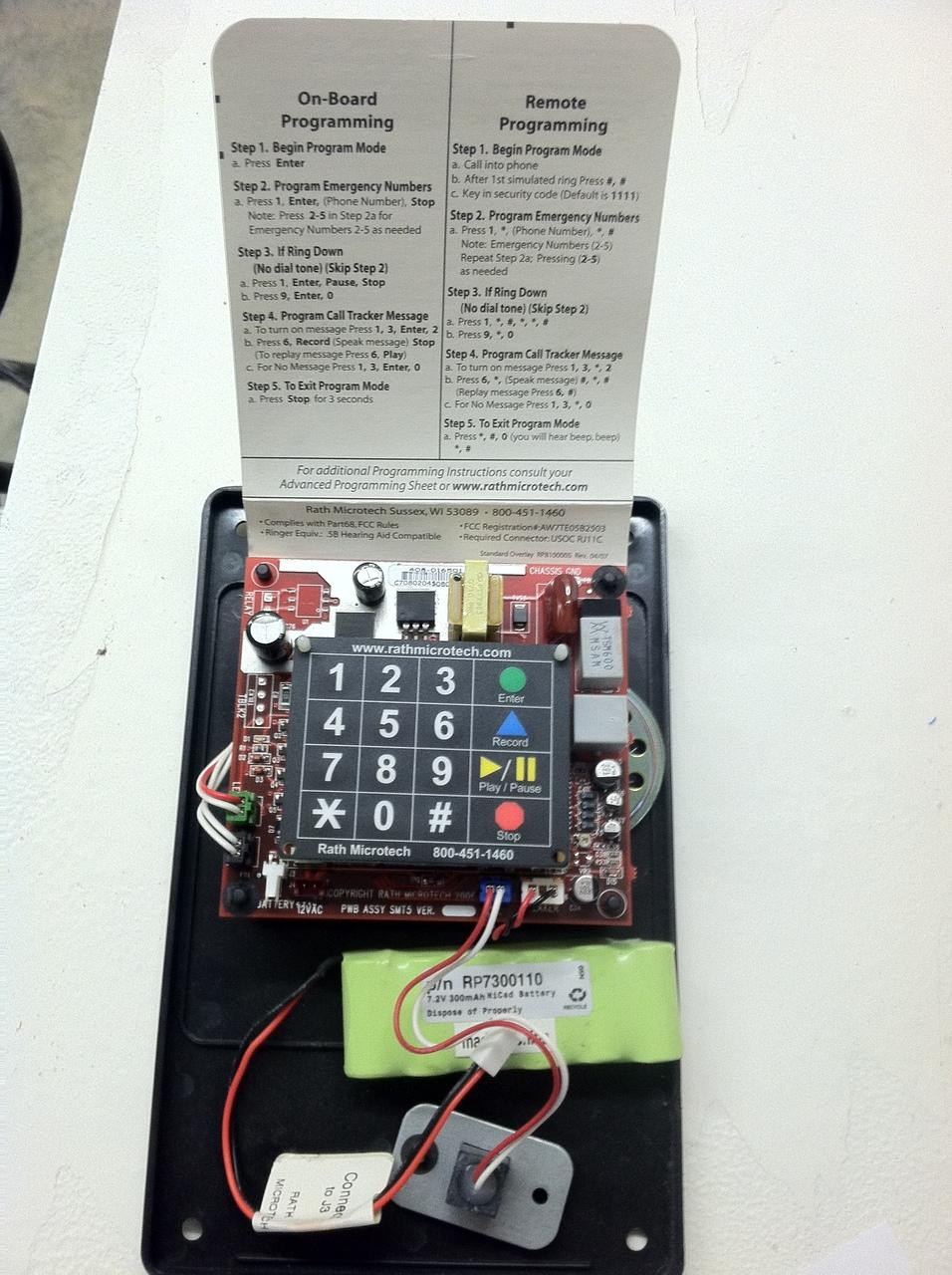 Rath Help Emergency ELevator Phone