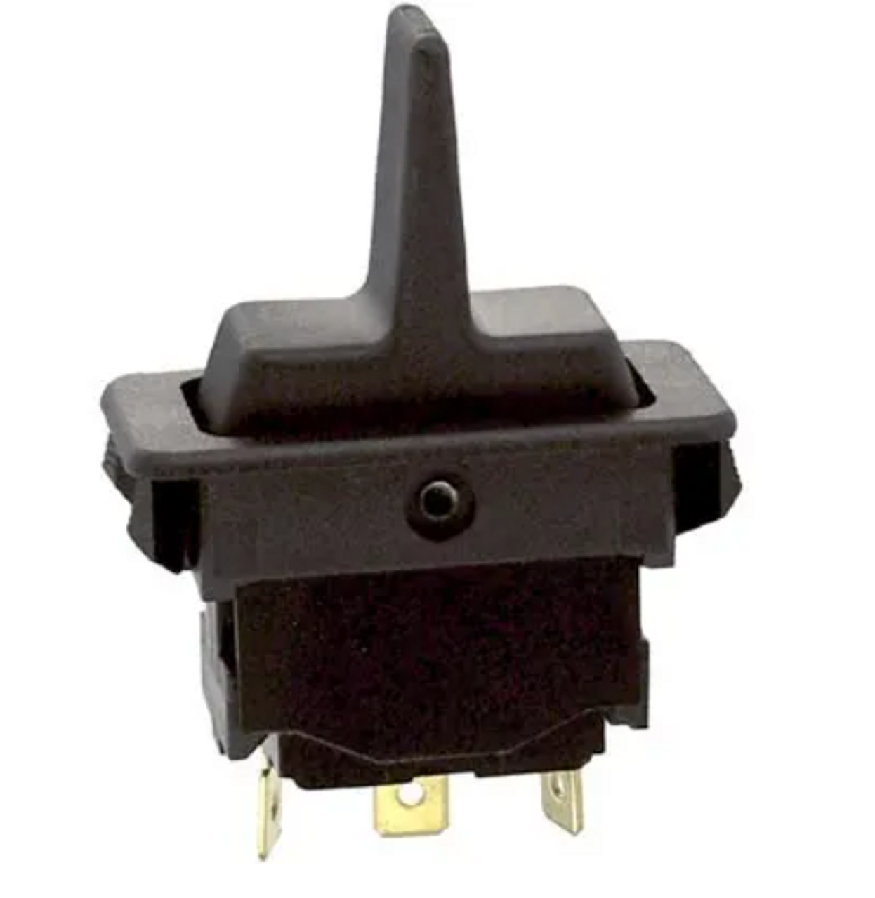 Black Paddle rocker switch