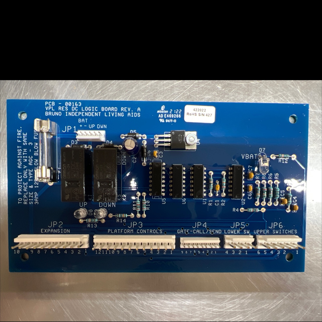 4B VPL DC Logic Board