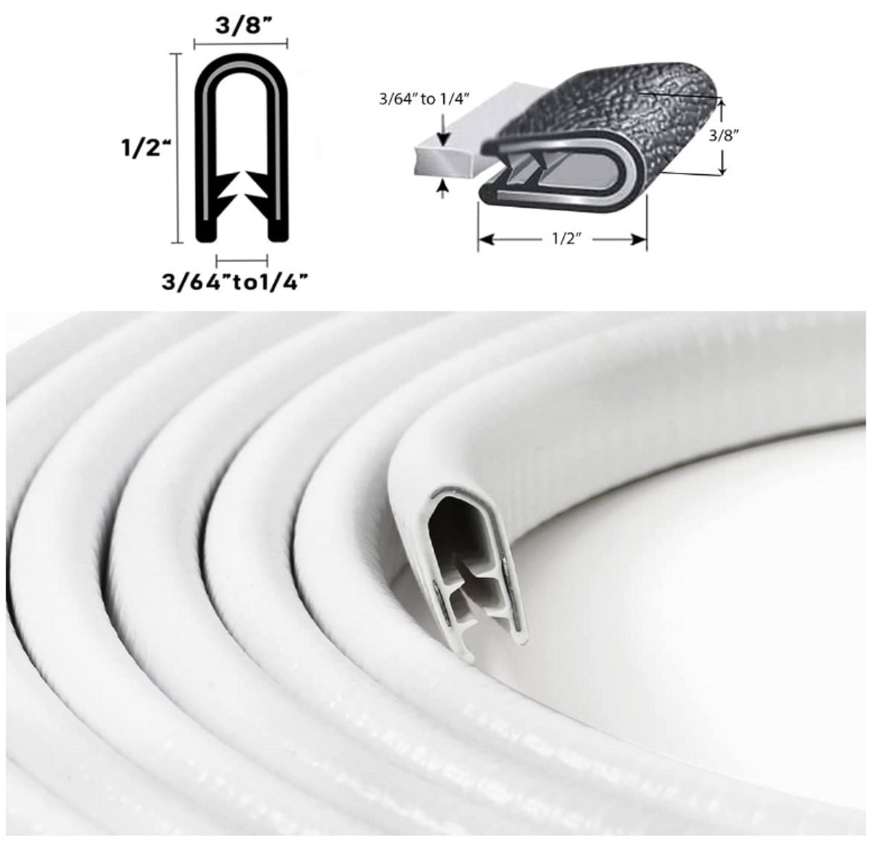 Edge Guard - Panel Strip - 20' Long